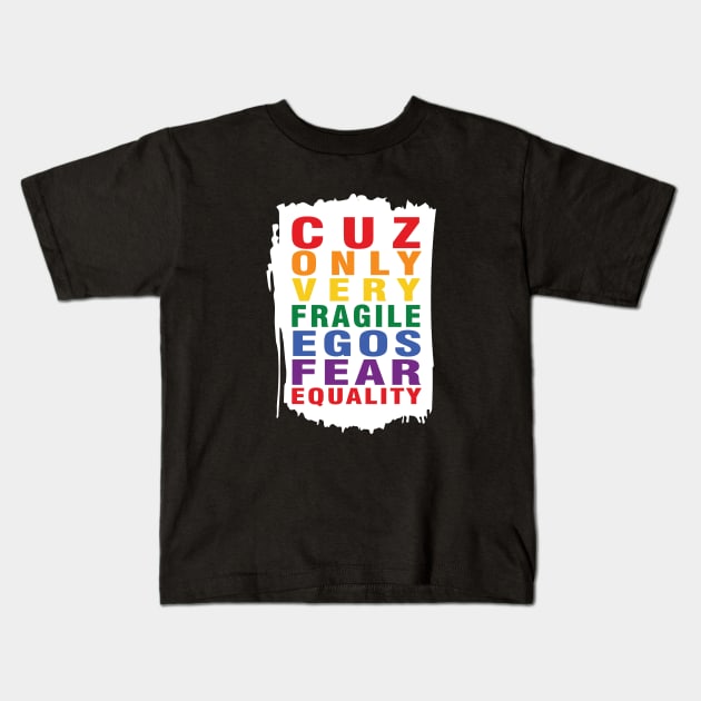 Gay Pride - Gay Pride Rainbow - Lesbian Pride - Bisexual Queer Pride Kids T-Shirt by xoclothes